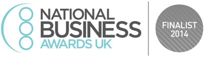 National Business Awards Finalist 2014