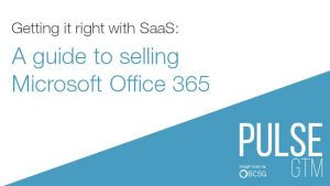 A guide to selling MO365
